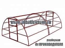 Бюджетная теплица с сверхпрочной аркой от производителя Волшебная Бюджетная теплица с сверхпрочной аркой от производителя Волшебная