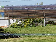 Профлист пластиковый GR76 Кровельный лист поликарбонатный GR76